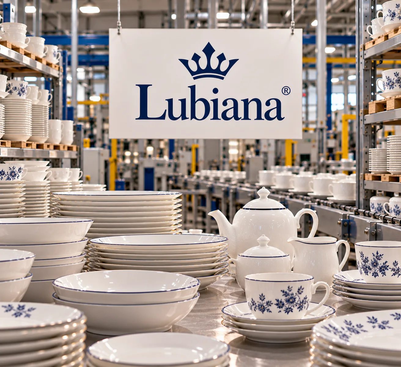 PORCELANY Lubiana /Виробництво керамічного посуду — 83-407 Łubiana
