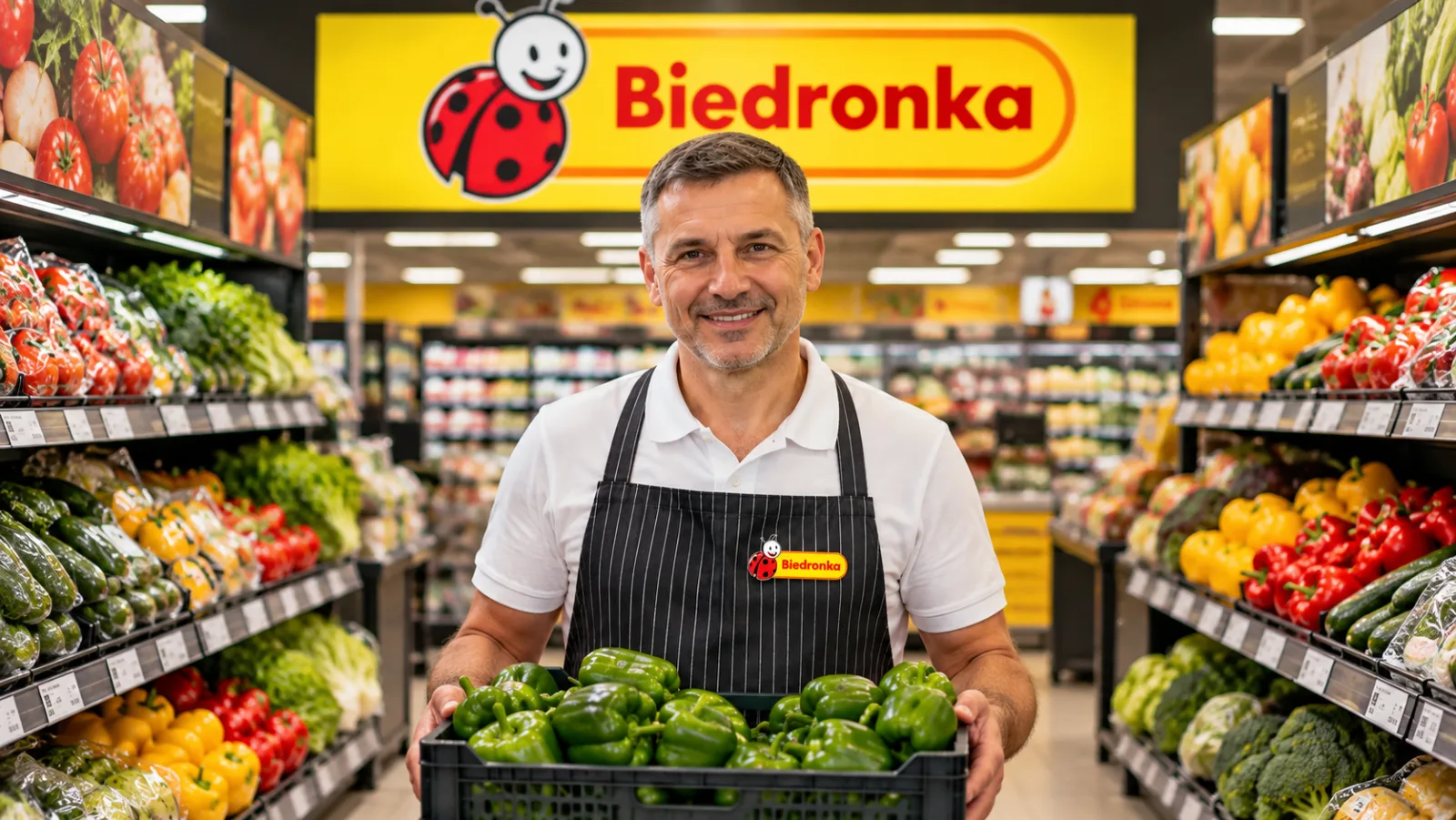 Biedronka \Викладка товару в магазинах — 93-590 Łódź