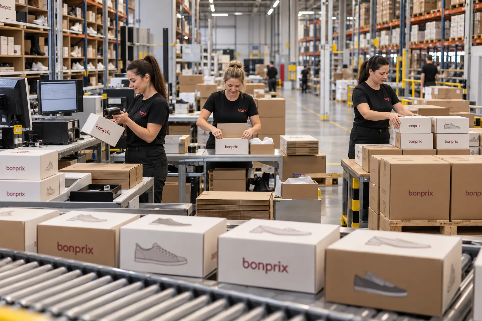 HERMES / робота на складі одягу та взуття — 93-232 Łódź