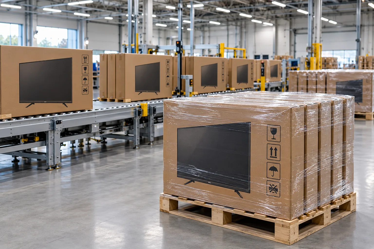 Pantos \робота на складі телевізорів LG — 06-500 Mława
